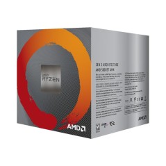 AMD Ryzen 5 3400G 3.7GHz Quad-Core CPU - Powerful Performance & Integrated Graphics, AM4 (PIB - Includes Cooler)